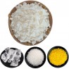 Natural soy wax - / white beeswax / coconut wax / jelly wax - for candle making - smokeless