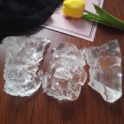Transparent jelly wax - crystal - for candle making