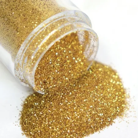 Poudre de paillettes à ongles - or / argent / mix - 10ml