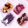 Tørre blomster - dekoration til stearinlysfremstilling / harpikshåndværk