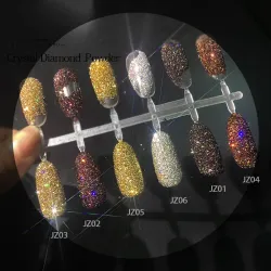 Shiny sugar nail art powder - glitter - luxurious sparkle dust