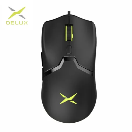 Delux M800 - RGB bedrade muis - 12400 - 16000 DPI - 1000HzMuizen