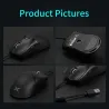 Delux M800 - RGB bedrade muis - 12400 - 16000 DPI - 1000HzMuizen