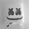 Marshmallow DJ-helm - lichtgevend volgelaatsmasker - met LEDFeest