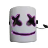 Kask Marshmallow DJ - świecąca maska pełnotwarzowa - z LEDParty