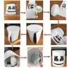 Luminous helmet mask - full face prop - halloween party - entertainment - breathable - led lighting