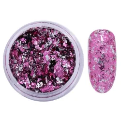 Nailart Glitzer - Chamäleon / Pailletten / bunte Flocken