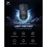Delux M700A - przewodowa mysz do gier - RGB - 7200DPI - lekka - ergonomiczna - skorupa o strukturze plastra mioduMyszki