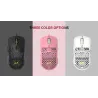 Delux M700A - wired gaming mouse - RGB - 7200DPI - lightweight - ergonomic - honeycomb shell