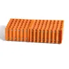 Single row battery fixture - strong magnet - fixture for 18650 batteries