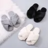 Warme pluizige pantoffels - zacht - harige teenslippers - teenslippersSchoenen