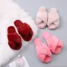 Warme flauschige Hausschuhe - weich - flauschige Flip - Flops