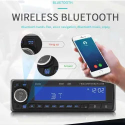 SWM-1088 - Autoradio - Bluetooth - 1 DIN - AUX-in - TF - U-Disk - MP3-Player