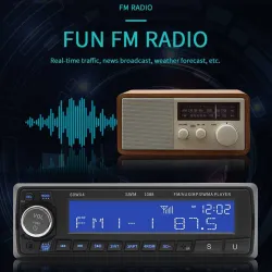 SWM-1088 - radio samochodowe - Bluetooth - 1 DIN - wejście AUX - TF - dysk U - odtwarzacz MP3Samochody & Pojazdy