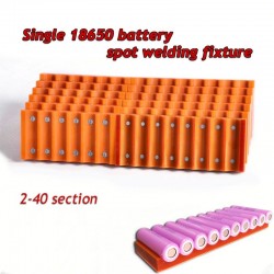 Oprawa akumulatorowa 18650 - jednorzędowa - silny magnes - do zgrzewania punktowego baterii