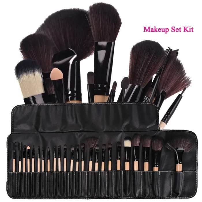 Set make-upborstels - 24 stuksKwasten