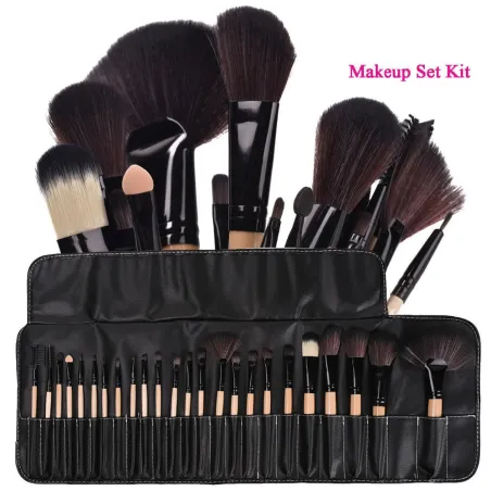 Set för sminkborstar - 24 st