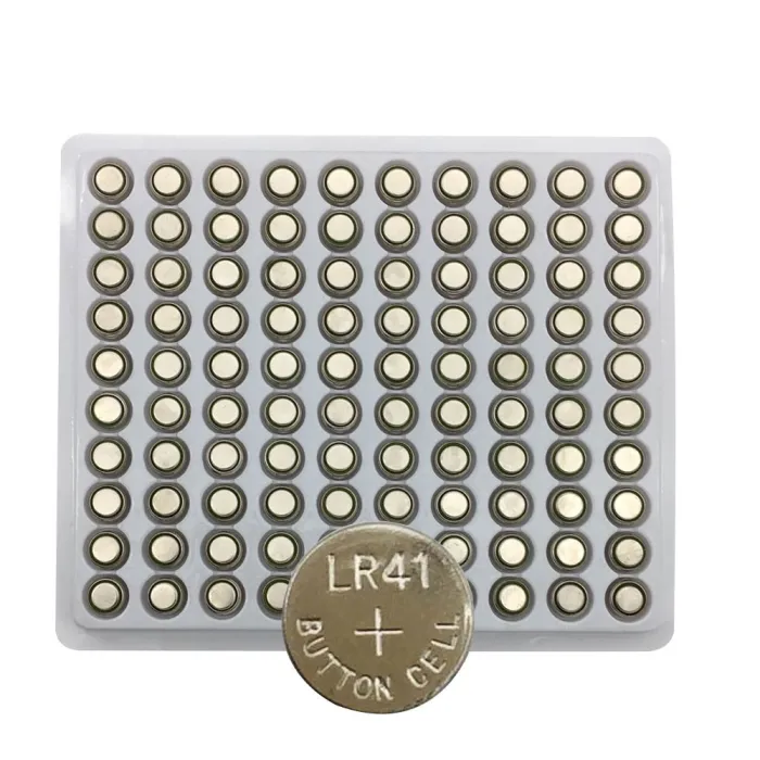 LR41 AG3 / 192 / SR41 / 392 paristo - 100 kpl