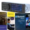 Bluetooth bilradio - 4,1" - 1 DIN - TF - USB - ISO - MP5 spiller - berøringsskjerm - hurtiglader