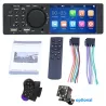 Autoradio Bluetooth - 4.1" - 1 DIN - TF - USB - ISO - Lecteur MP5 - écran tactile - chargeur rapide