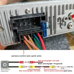 Bluetooth bilradio - 4,1" - 1 DIN - TF - USB - ISO - MP5 spiller - berøringsskjerm - hurtiglader