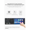 Autoradio Bluetooth - 4.1" - 1 DIN - TF - USB - ISO - Lecteur MP5 - écran tactile - chargeur rapide