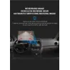 Autoradio Bluetooth - 4.1" - 1 DIN - TF - USB - ISO - Lecteur MP5 - écran tactile - chargeur rapide