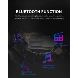 Autoradio Bluetooth - 4.1" - 1 DIN - TF - USB - ISO - Lecteur MP5 - écran tactile - chargeur rapide