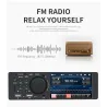 Bluetooth bilradio - 4,1" - 1 DIN - TF - USB - ISO - MP5-spelare - pekskärm - snabbladdare