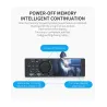 Autoradio Bluetooth - 4.1" - 1 DIN - TF - USB - ISO - Lecteur MP5 - écran tactile - chargeur rapide