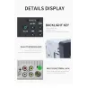 Bluetooth bilradio - 4,1" - 1 DIN - TF - USB - ISO - MP5 spiller - berøringsskjerm - hurtiglader