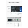 Bluetooth bilradio - 4,1" - 1 DIN - TF - USB - ISO - MP5 spiller - berøringsskjerm - hurtiglader