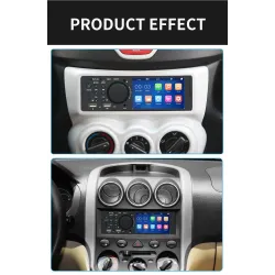 Autoradio Bluetooth - 4.1" - 1 DIN - TF - USB - ISO - Lecteur MP5 - écran tactile - chargeur rapide