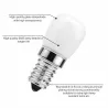 Kjøleskapslyspære - SMD2835 LED - E14 - 3W - 220V - 2 stk.