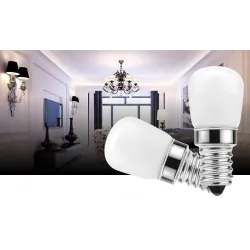 Køleskabspære - SMD2835 LED - E14 - 3W - 220V - 2 stk.
