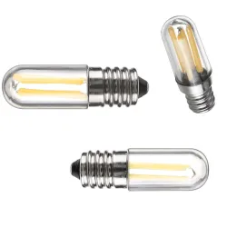Mini lampadina LED - dimmerabile - COB - E12 / E14 - 1W / 2W / 4W - per frigorifero - 2 pezzi