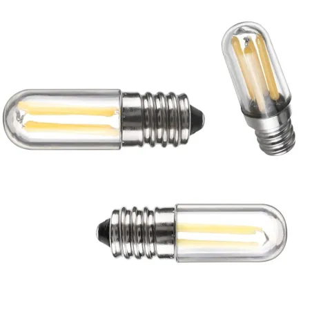 Mini LED-lampa - dimbar - COB - E12 / E14 - 1W / 2W / 4W - för kyl - 2 st