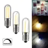 Mini ampoule LED - dimmable - COB - E12 / E14 - 1W / 2W / 4W - pour réfrigérateur - 2 pièces