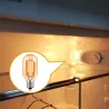 Vintage żarówka LED - tuba Edisona - T22 - 2200K - E12 / E14 - 1W - ściemnialna - bursztynowe szkło - 5 sztukE14