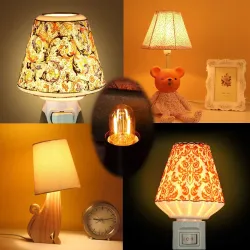 Vintage żarówka LED - rurkowa Edison - T22 - E12 - E14 - 1W - ściemnialna - 2200K złota - 25 sztukE14