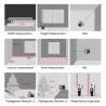 Digital laser - meter distance - rangefinder