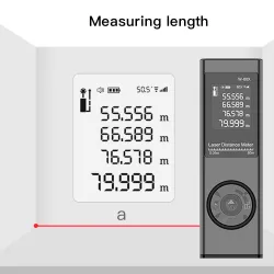 MultimetrosDigital  laser - rangefinder - distance - 40 / 80cm  - with angle