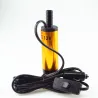Mini pompa transferowa elektryczna - do wody / oleju - filtr pasowy - zatapialna - z wtyczką samochodową - 38mm - 12L/minNarz...