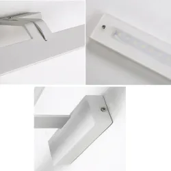 Akrylowa lampa ścienna LED - światło lustrzane - 10W / 12W / 14W / 16WKinkiety