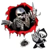 PegatinasSkull finger design - vinyl car sticker