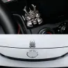 Pegatinas3D premium warrior - car / motorcycle sticker - metal emblem