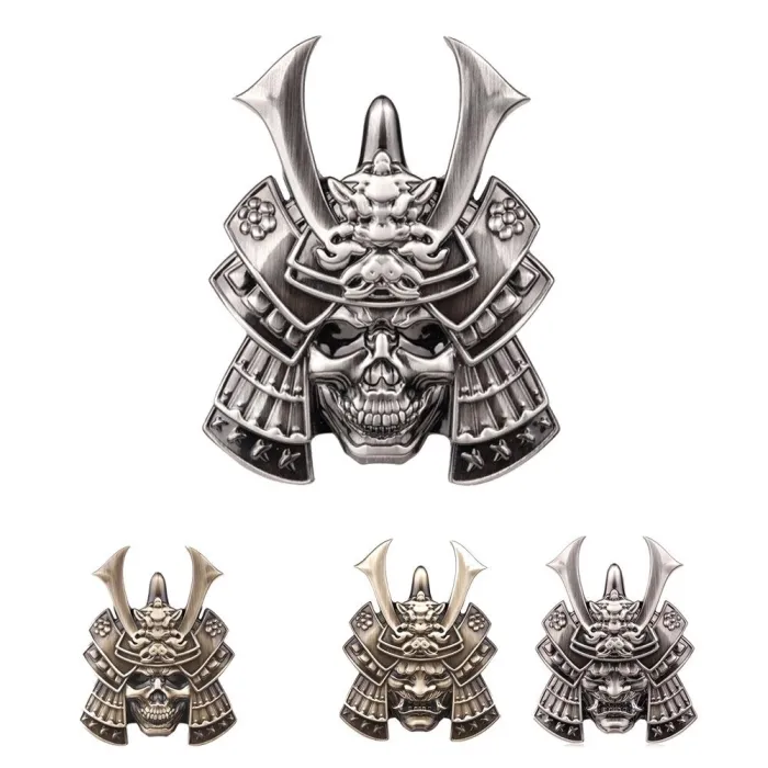 3D Premium Warrior - Auto- / Motorradaufkleber - Metallemblem