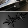 3D star - car / motorcycle sticker - metal emblem