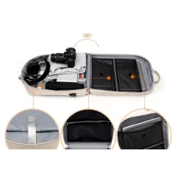 15.6Inch laptop backpack - with USB charging port