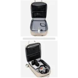 15,6 Zoll Laptop-Rucksack - mit USB-Ladeanschluss